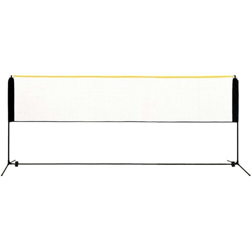 VidaXL Podesiva mreža za badminton 400 x 103 x 94 - 158 cm metalna Slike