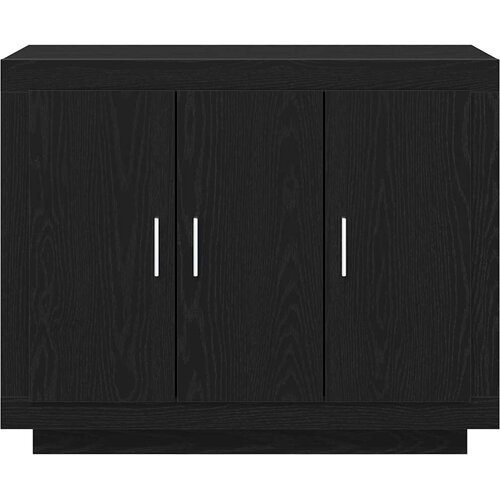  Kreveta Crni hrast 92 x 35 x 75 cm Konstruirano drvo Slike