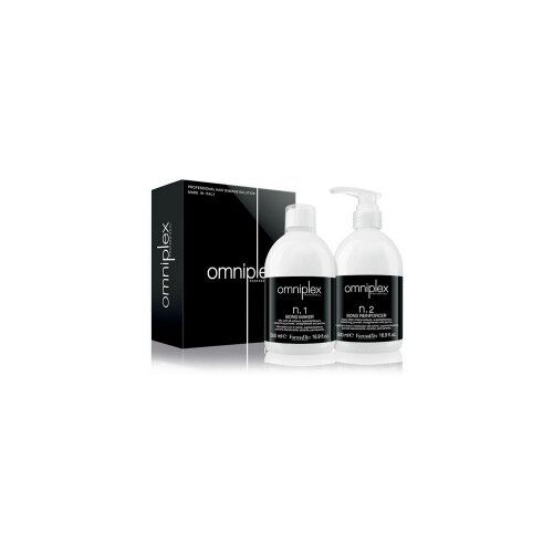 Tretman za kosu FarmaVita Omniplex Bond Maker + Reinforcer &amp;ndash; Salon 2 x 500 ml Slike