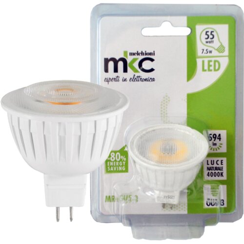 Mkc Sijalica, LED 7.5W, 4000K,12V DC, prirodno bijela svjetlost &amp;ndash; LED MR16 GU5.3/7.5W-N Slike