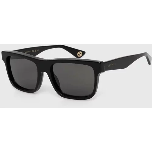 Gucci Sunčane naočale za muškarce, boja: crna, GG1618S