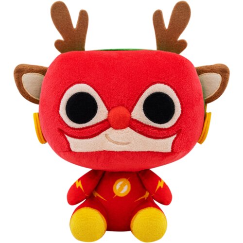 Funko Pop Plush Dc Holiday - 7&amp;quot; Rudolph Flash Slike