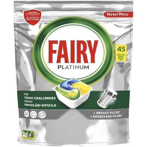 Fairy platinum all in one kapsule za sudove 45 kom Cene