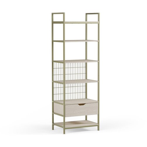Marckeric Zelena željezna biblioteka 60x179,5x40 cm Amara &ndash; Cijene
