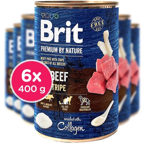Brit PND Set mesnih pašteta sa škembićima za pse, 400g, 6 komada Cene