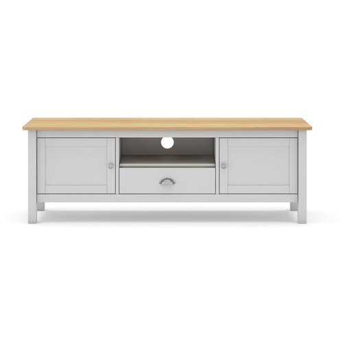 Marckeric Bela/naravna TV omarica iz masivnega bora 158x53 cm Misti &amp;ndash; Marckeric Slike