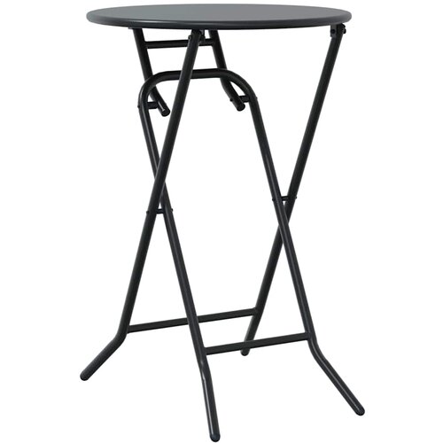 Bistro set za vrt 3 pcs Antracit Čelik Slike