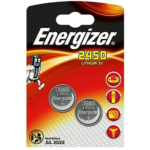 Energizer Plosnata baterija (CR2450, 3 V)