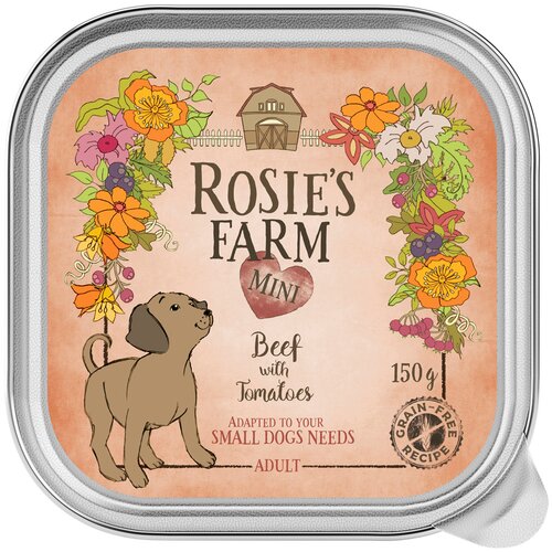 Rosie's Farm Mini 6 x 150 g - Govedina s rajčicom Cijene