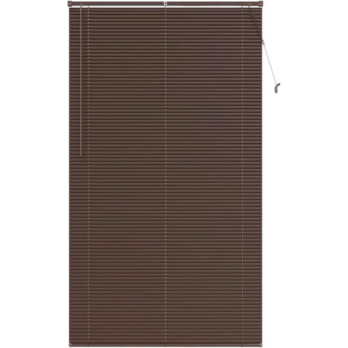  Venecijanska roleta Tamno smeđa s uzorkom 213 x 110 cm PVC - Tamno smeđa 110 x 213 cm Slike
