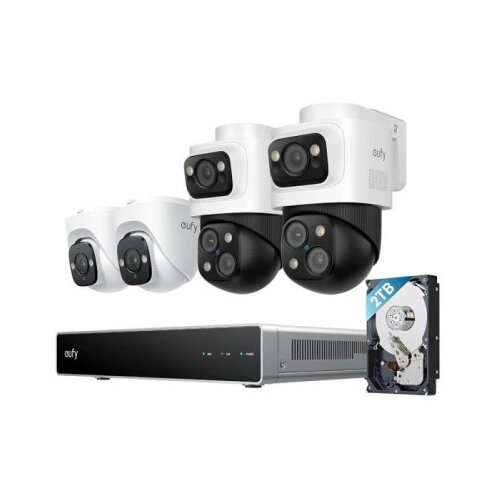 Anker Eufy Security PoE NVR nadzorni sistem S4 (2x eufy E41 + 2x eufy S4) Cene