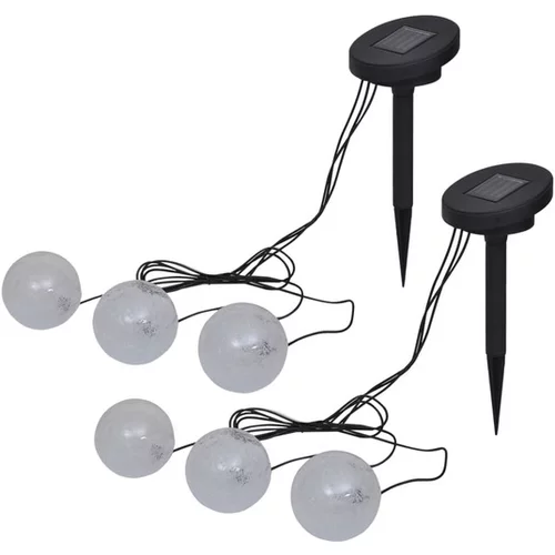  Plavajoče svetilke 6 kosov LED za ribnik in bazen