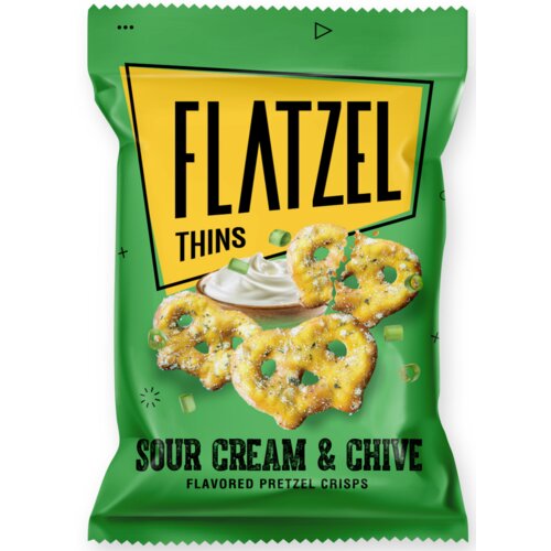  Perece FLATZEL sour cream & chive 65g Cene