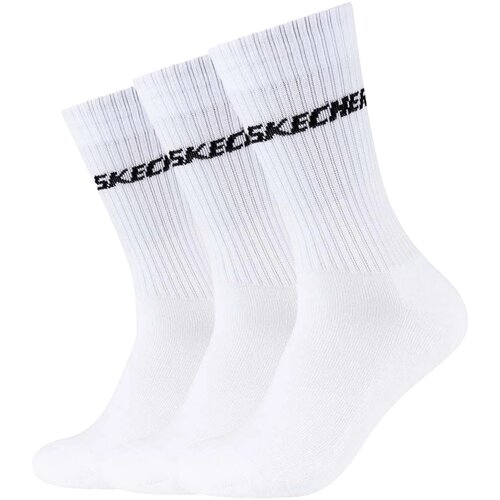 Skechers Športne nogavice 3pk Tennis Cushioned Long Socks Bela Cene