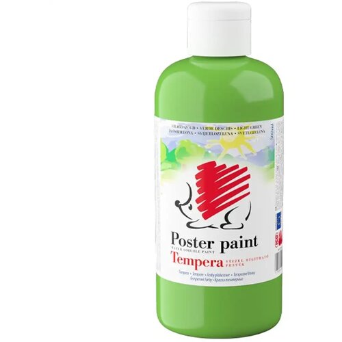 ICO tempera za djecu, svijetlozelena boja, 500 ml Cijene
