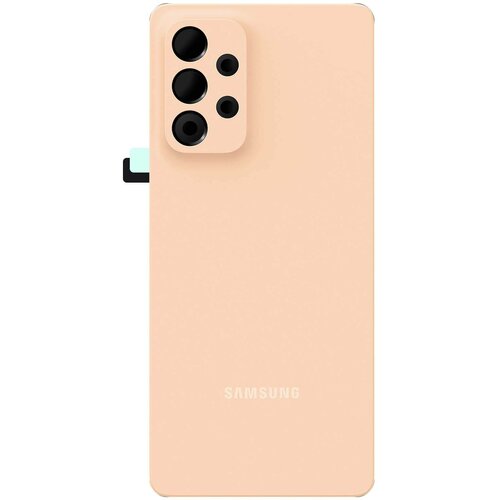 Samsung Originalni pokrov baterije za Galaxy A53 5G Magistral Peach, z zašcito za objektiv kamere, (21733562) Cene