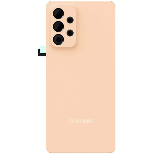 Samsung Originalni pokrov baterije za Galaxy A53 5G Magistral Peach, z zašcito za objektiv kamere, (21733562)