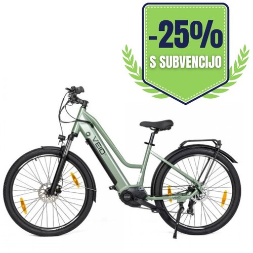 VEIO Yay Step-Thru Električno kolo - Svetlo zeleno Cene