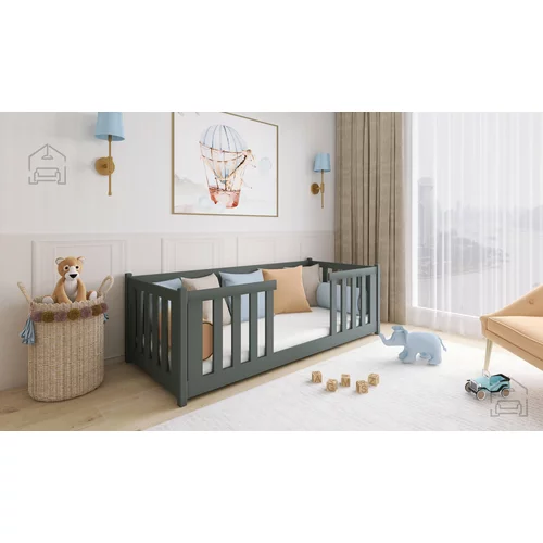 Lano Otroška postelja Fero - 80x200 cm - Bor