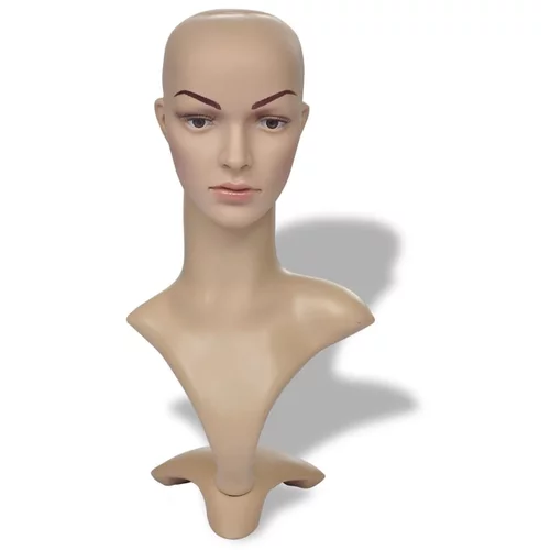 vidaXL Lutka ženska glava