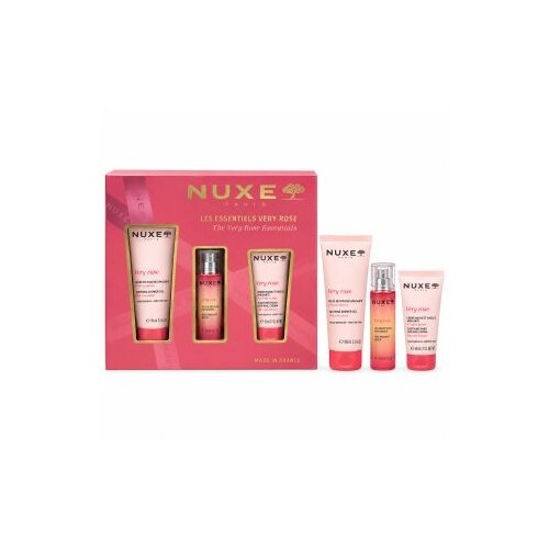 Nuxe The Very Rose Essentials set za njegu kože 100 ml + 50 ml + 30 ml Slike