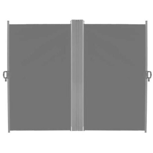  LUARO kutna bočna tenda za terasu, uvlačiva 180 x 620 cm, siva Slike