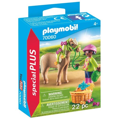 Playmobil SPECIAL PLUS deklica s ponijem 70060, (20392074) Cene