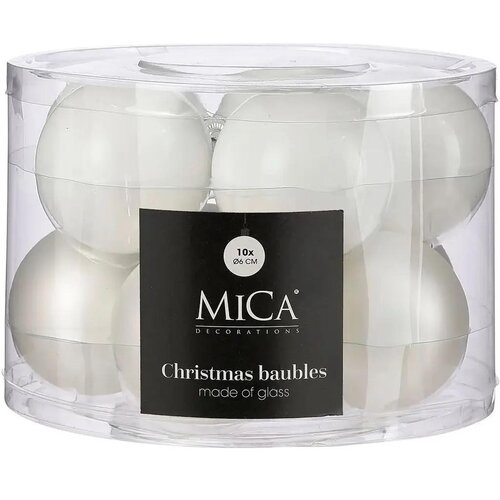 Mömax Set Kroglic Za Božično Jelko Snow White- 10 Delni Set Cene