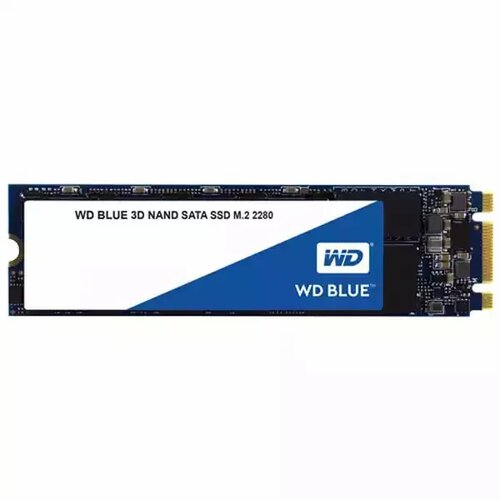 Western Digital SSD WD 250GB Blue 3D NAND M.2 2280 SATA Slike