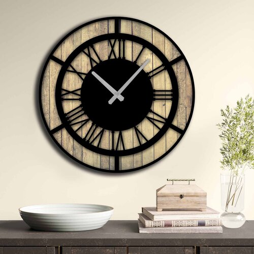 Opviq MDF Zidni sat 50cm Šareni Cene