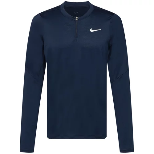 Nike Tehnička sportska majica mornarsko plava / bijela
