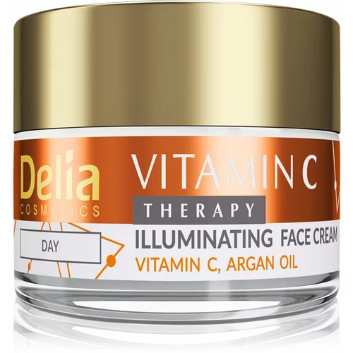 Delia Cosmetics Vitamin C Therapy krema za posvetljevanje 50 ml