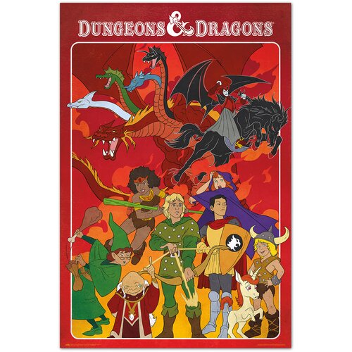 Grupo PLAKAT DUNGEONS & DRAGONS ANIMIRANA SERIJA, (20837264) Cene