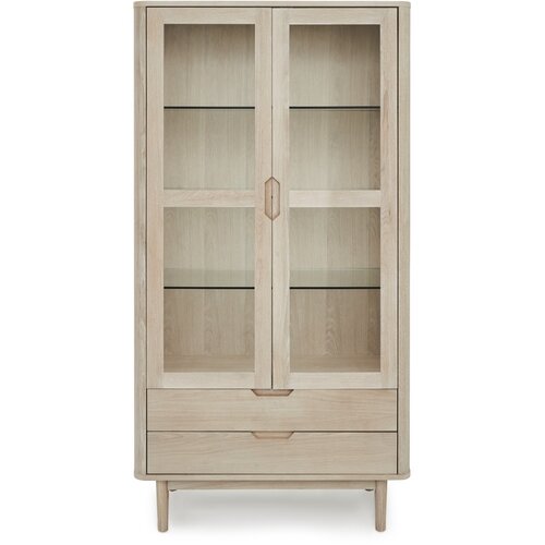 Furnhouse Vitrina Nyborg Masivni hrast, (21141094) Cene