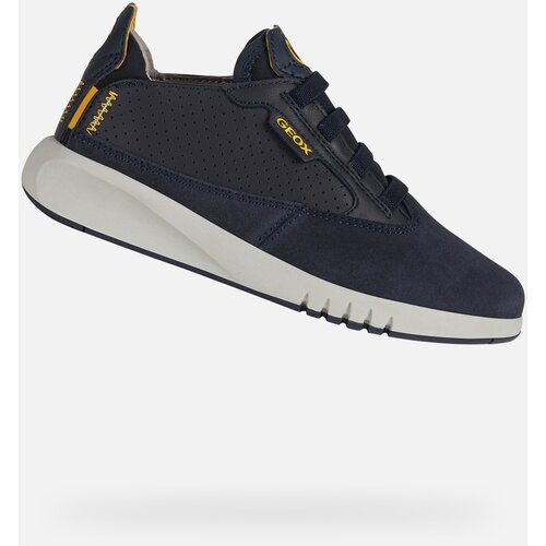 Geox Dark blue boys' sneakers Aeranter - Boys Cene