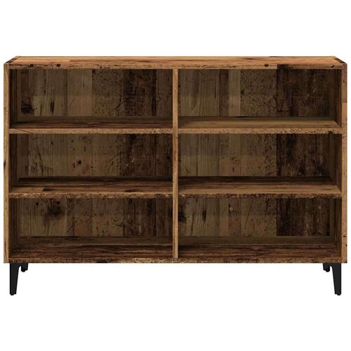 VidaXL Komoda boja starog drva 103,5 x 35 x 70 cm konstruirano drvo Slike