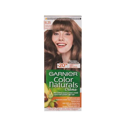 Garnier color naturals Créme trajna sjajna boja za kosu 40 ml nijansa 6,25 light icy mahogany