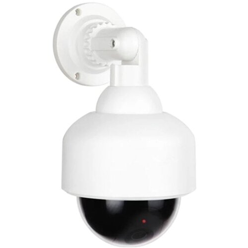 Lažna viseča dome kamera z led bela Slike