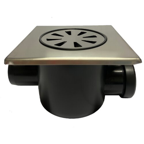 VAFRA PVC talni sifon 2/2 (150 x 150 mm, s talno ploščo in tulcem, pretočni) Cene