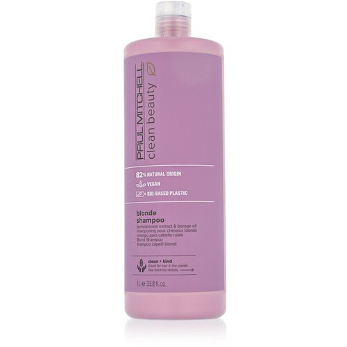 Paul Mitchell Clean Beauty Color Protect Blonde Shampoo 1000 ml šampon obojena kosa plava kosa izbijeljena kosa za žene Cene