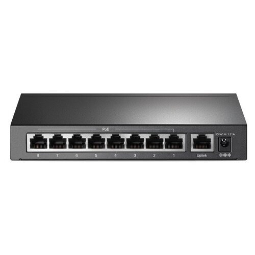Tp-link svič 10 100 9-port TL-SF1009P 8xPoE Plus Slike