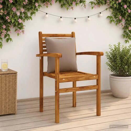  Jastučići za leđa (4 kom) PUTTEN 4 pcs 100% poliester Sivosmeđa - Taupe (melange) 40 x 40 x 15 cm 4 Cijene