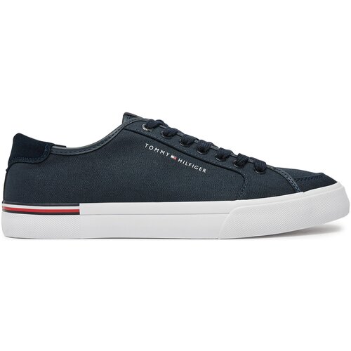 Tommy Hilfiger Tenis superge Core Corporate Vulc Canvas FM0FM05398 Mornarsko modra Cene