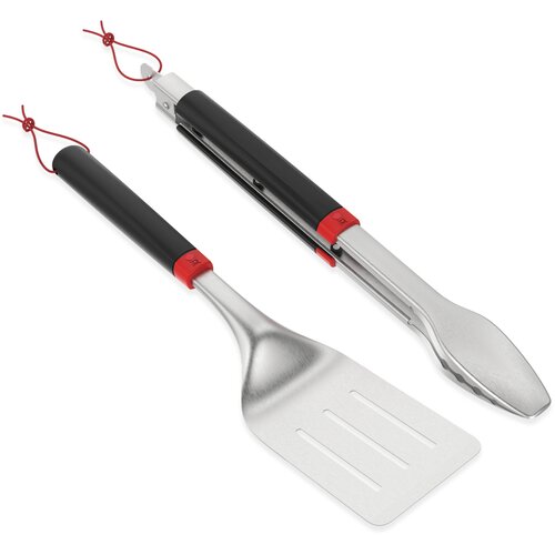 Weber Pripomocek za žar, 2-delni set vkljucuje 1 lopatico, 1 kle&amp;scaron;ce za žar. Slike