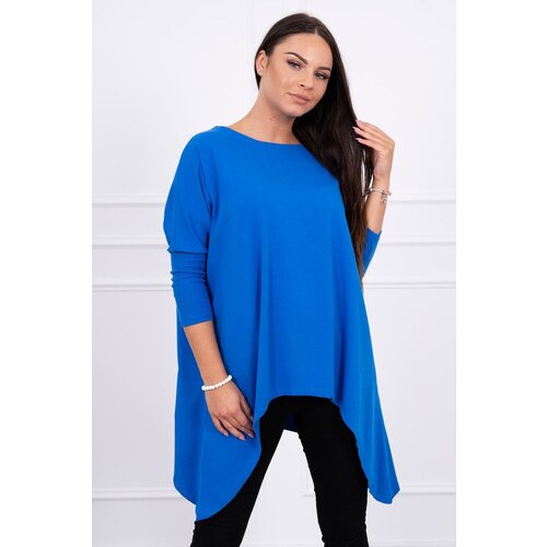 Kesi Oversize blouse purple-blue Cene