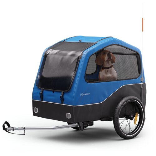 Klarfit Goldie Home, prikolica za bicikl, 334 l, maks. 40 kg, sklopiv, otporan na vremenske uvjete Cijene