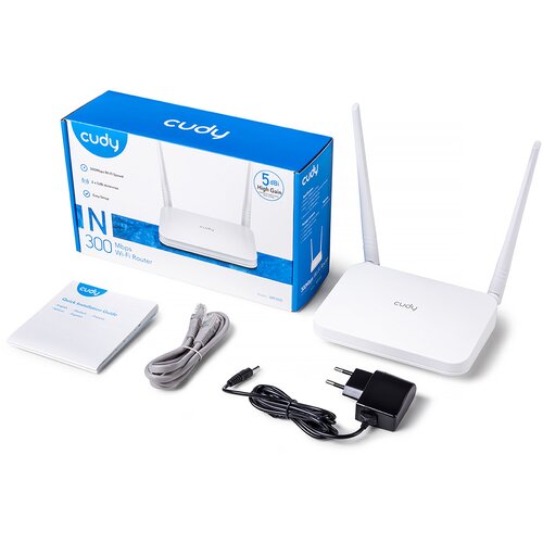 Cudy MREZNA OPREMA WR300 2LAN 1WAN 2X5DB ANTENA Cene