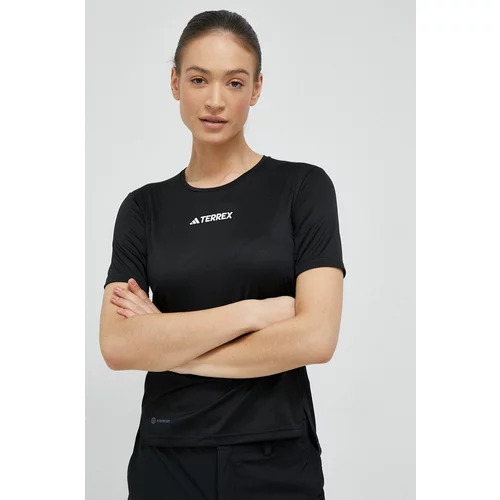 adidas Terrex Sportska majica kratkih rukava Multi boja: crna
