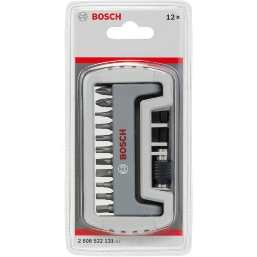 Bosch 11-delni set bitova odvrtača sa držačem bitova PH2; PZ2; T10; T15; T20; T25; S0,6x4,5; S0,8x5,5; HEX3; HEX4; HEX5; 25 mm (2608522131) Slike