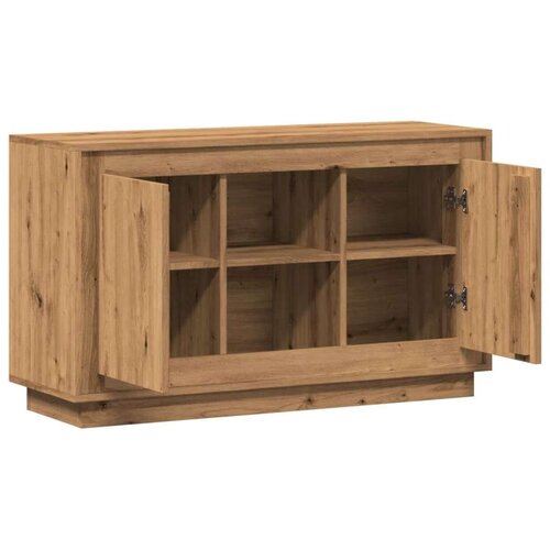 VidaXL Komoda Artisan hrast 102x35x60 cm izrađeno drvo Slike